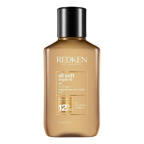 Аргановое масло для сухих и ломких волос - Redken All Soft Argan-6 Multi-Care Oil